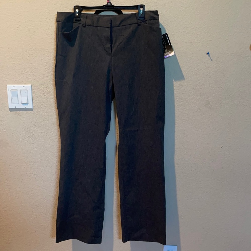 Straight leg slacks